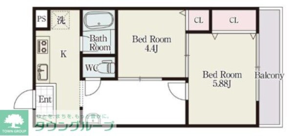 田村ビルの物件間取画像